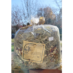 - 30% SIANKO JAŚKOWE Z WARZYWAMI 300g (siano bardziej słomkowe niż zielone)